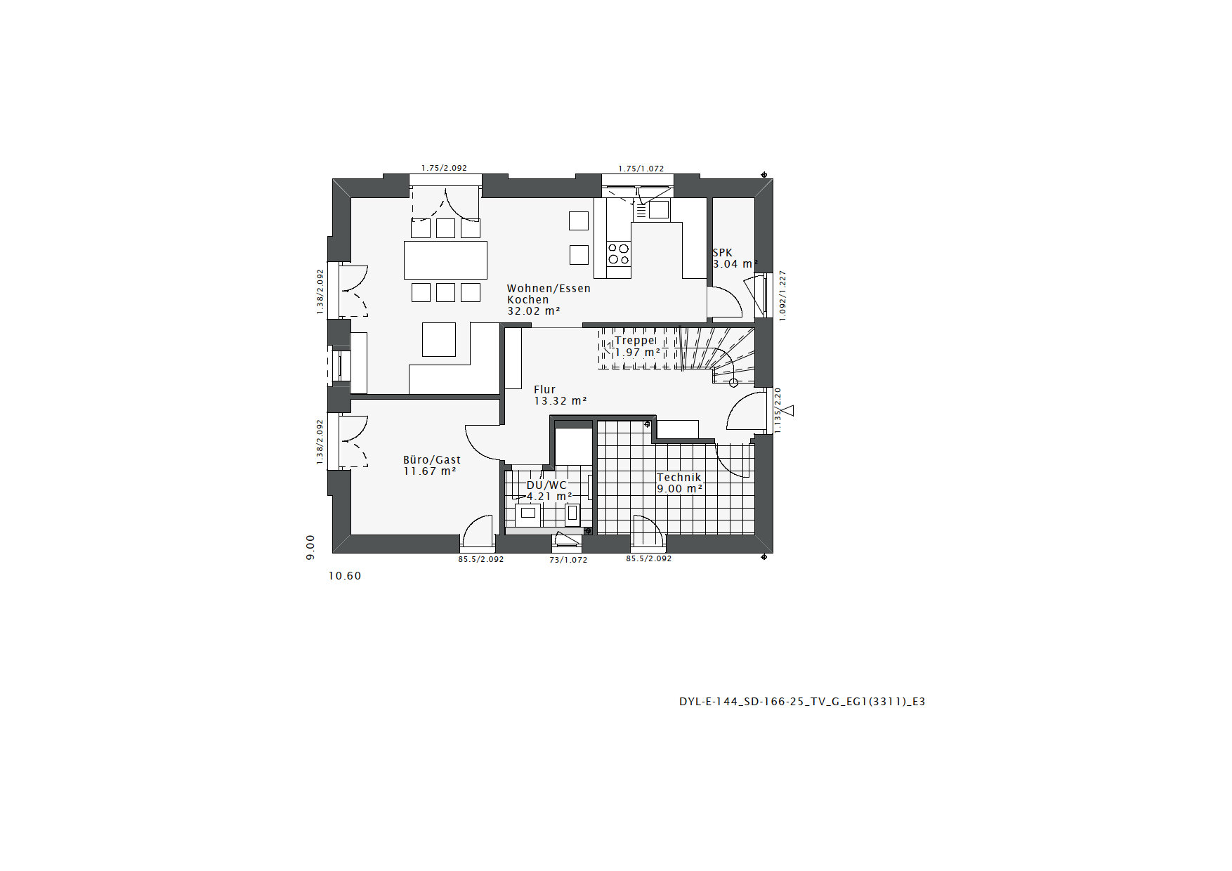 Einfamilienhaus zum Kauf provisionsfrei 522.710 € 5 Zimmer 149 m²<br/>Wohnfläche 890 m²<br/>Grundstück Lahr 56288