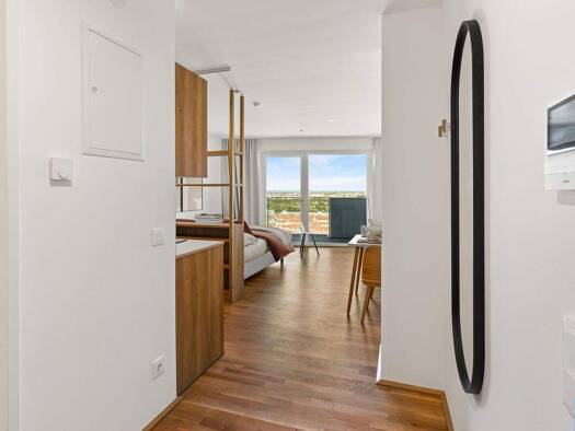 Studio zur Miete - Erstbezug 981 € 1 Zimmer 33,6 m² 14. Geschoss Dresdner Straße Wien 1200