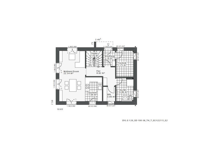 Einfamilienhaus zum Kauf provisionsfrei 438.500 € 4 Zimmer 125 m² 925 m² Grundstück Bösingfeld Extertal 32699
