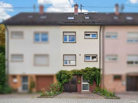 Reihenmittelhaus zum Kauf 395.000 € 4 Zimmer 96 m² 167 m² Grundstück Grötzingen Karlsruhe 76229