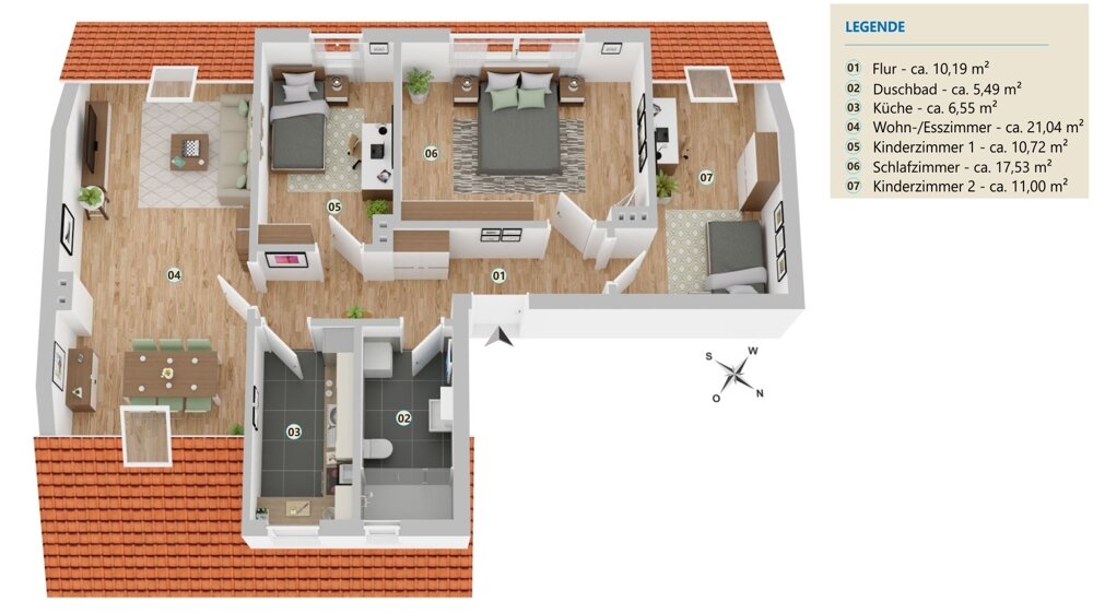 Wohnung zum Kauf 207.000 € 4 Zimmer 82,5 m²<br/>Wohnfläche Ahlem Hannover 30453