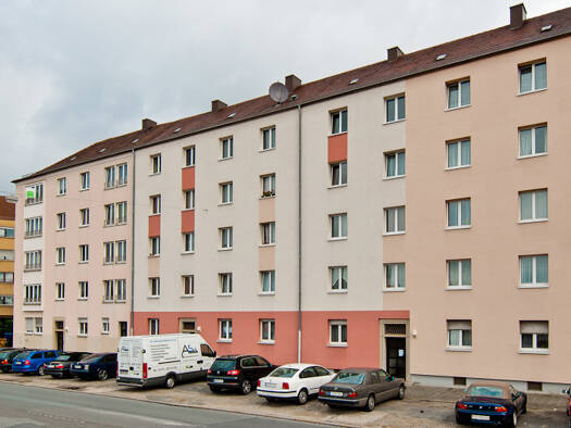 Wohnung zur Miete 632 € 2 Zimmer 58,3 m² 1. Geschoss frei ab 06.10.2025 Frankenstraße 99 Gibitzenhof Nürnberg 90461