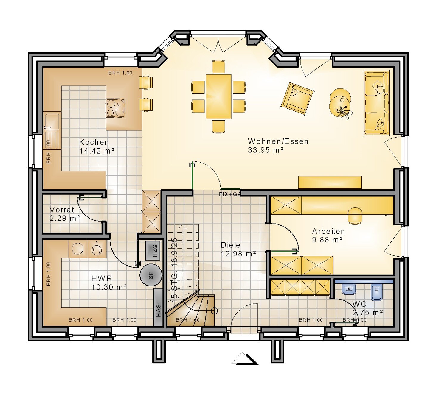 Einfamilienhaus zum Kauf 789.250 € 6 Zimmer 178 m²<br/>Wohnfläche 649 m²<br/>Grundstück Babenend Oldenburg (Oldenburg) / Bürgerfelde 26127