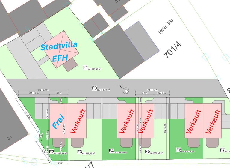 Stadthaus zum Kauf 598.630 € 4 Zimmer 121 m² 698 m² Grundstück Siegelsdorf Veitsbronn 90587