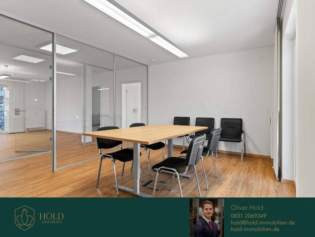 Büro zur Miete 1.646 € 6 Zimmer 137,2 m² Bürofläche Kempten Kempten (Allgäu) 87435