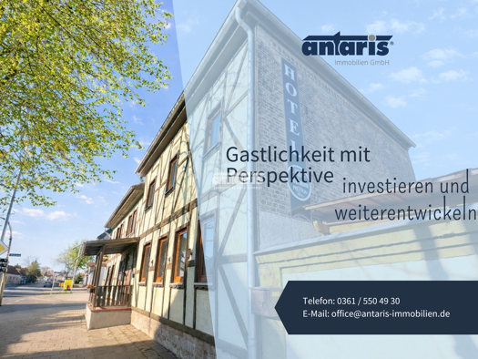 Gastronomie/Hotel zum Kauf 379.000 € 684 m² Gastrofläche Kerspleben Erfurt 99098