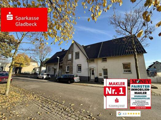 Reihenmittelhaus zum Kauf 220.000 € 3 Zimmer 64 m² 392 m² Grundstück Schultendorf Gladbeck 45966