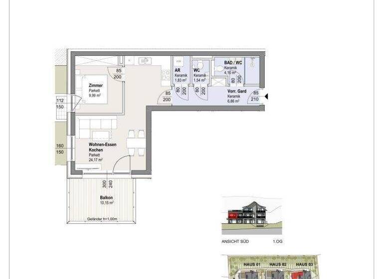 Sonstiges zum Kauf als Kapitalanlage geeignet 390.000 € 2 Zimmer 48,5 m² Hochrindl 9571