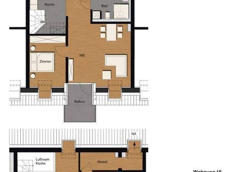 Wohnung zum Kauf - Erstbezug 389.000 € 2 Zimmer 80,9 m² 2. Geschoss Mitte Hildesheim 31134