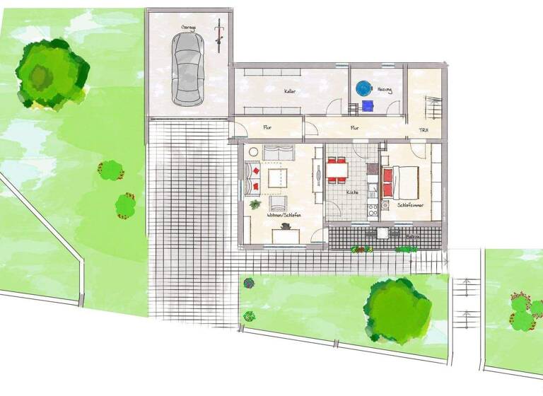 Einfamilienhaus zum Kauf 239.000 € 6 Zimmer 144,6 m² 1.275 m² Grundstück Neuhütten 97843
