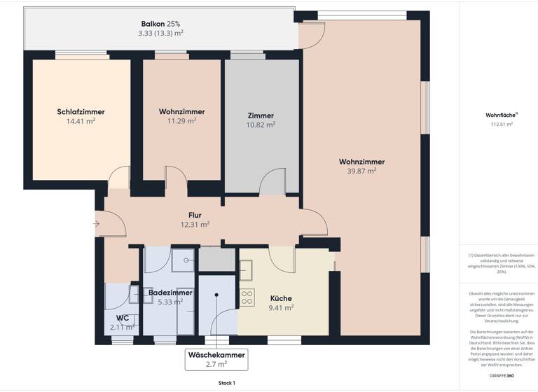 Wohnung zum Kauf 299.000 € 4 Zimmer 118,1 m²<br/>Wohnfläche Trunstadt Viereth-Trunstadt 96191