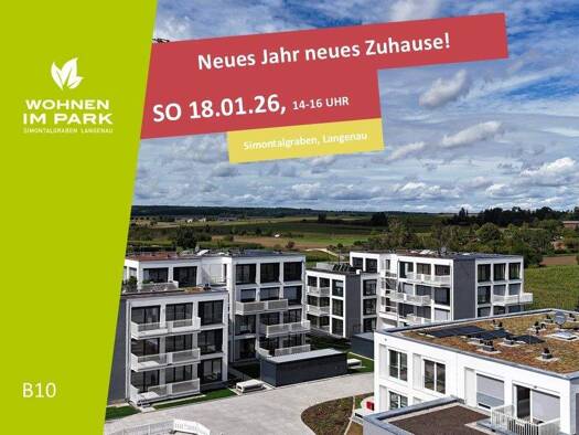 Wohnung zum Kauf - Neubau 535.900 € 3,5 Zimmer 103,2 m² Am Simontalgraben 23 Langenau 89129
