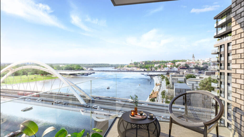 Wohnung zum Kauf 396.888 € 2 Zimmer 58,7 m² Belgrad Waterfront 11000