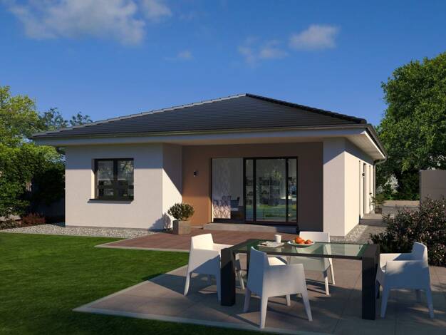 Bungalow zum Kauf - Erstbezug provisionsfrei 244.739 € 4 Zimmer 107,2 m² 619,9 m² Grundstück Lugau Lugau/Erzgeb 09385