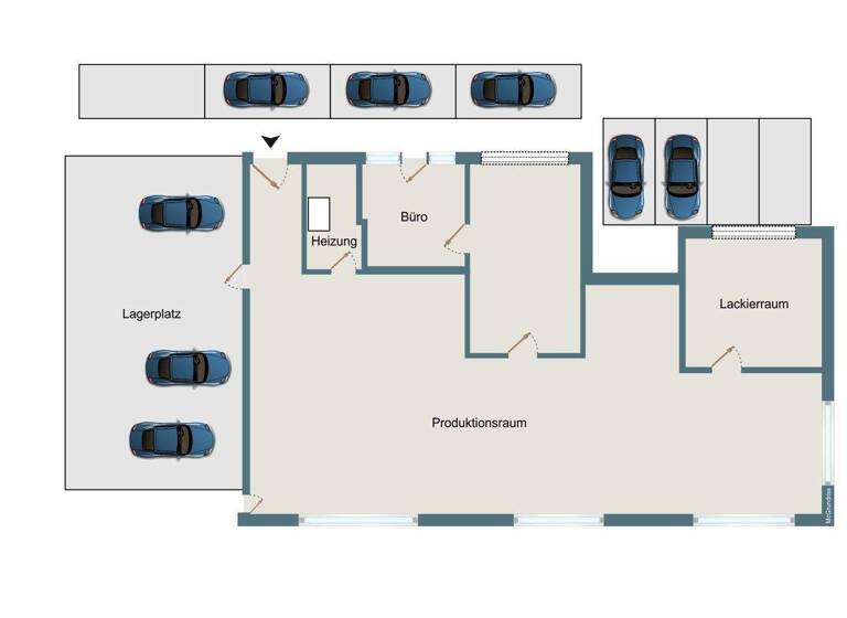 Produktionshalle zum Kauf 527 m² Lagerfläche Binsenfeldstraße 19 a Lustenau 6890