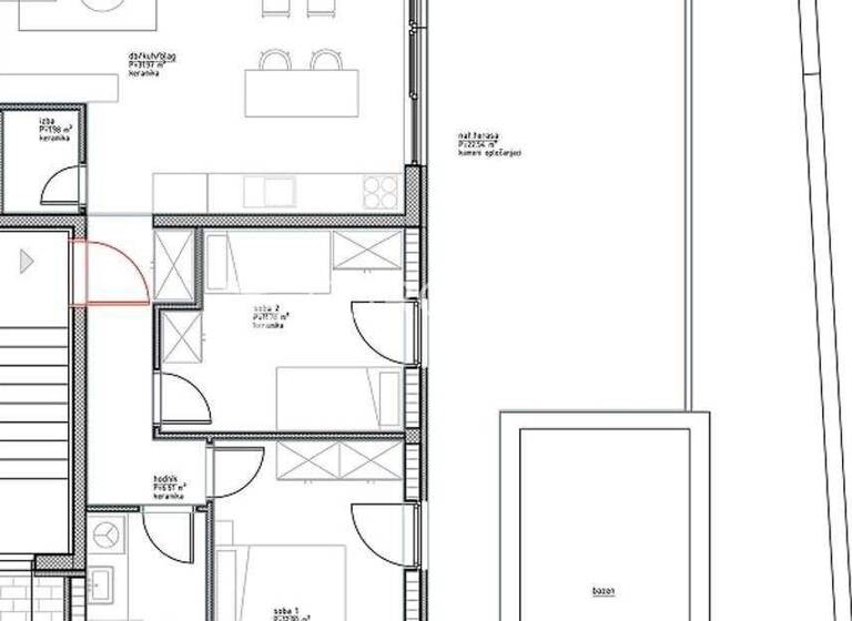 Wohnung zum Kauf 361.120 € 2 Zimmer 77 m² Vinjerac Posedarje