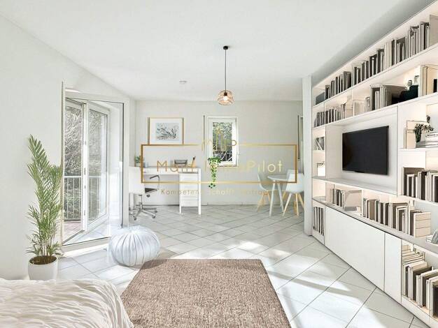 Studio zum Kauf 195.000 € 1 Zimmer 41,5 m² 1. Geschoss frei ab sofort Oberrad Frankfurt am Main 60599