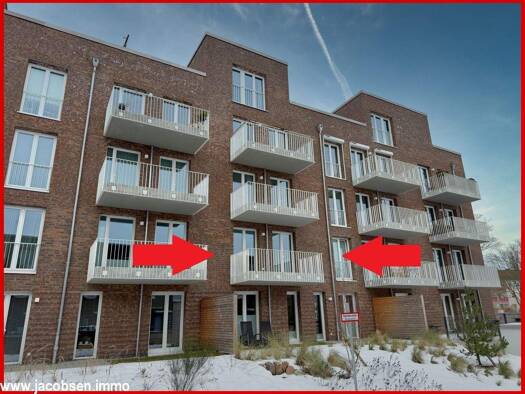 Wohnung zur Miete 1.050 € 3 Zimmer 76,4 m² 1. Geschoss Schleswig 24837