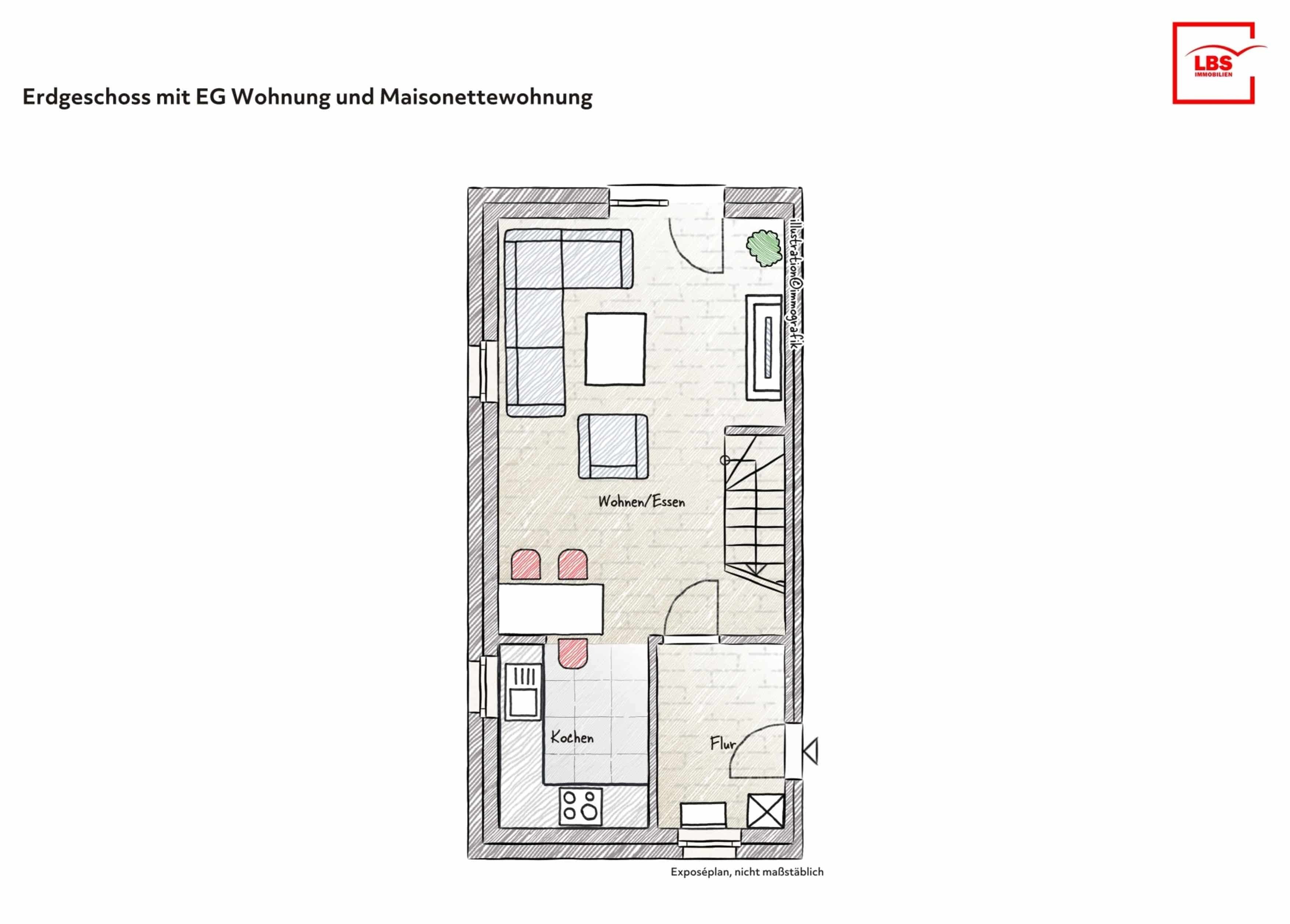 Wohnung zum Kauf 195.000 € 2 Zimmer 49,2 m²<br/>Wohnfläche Damp 24351