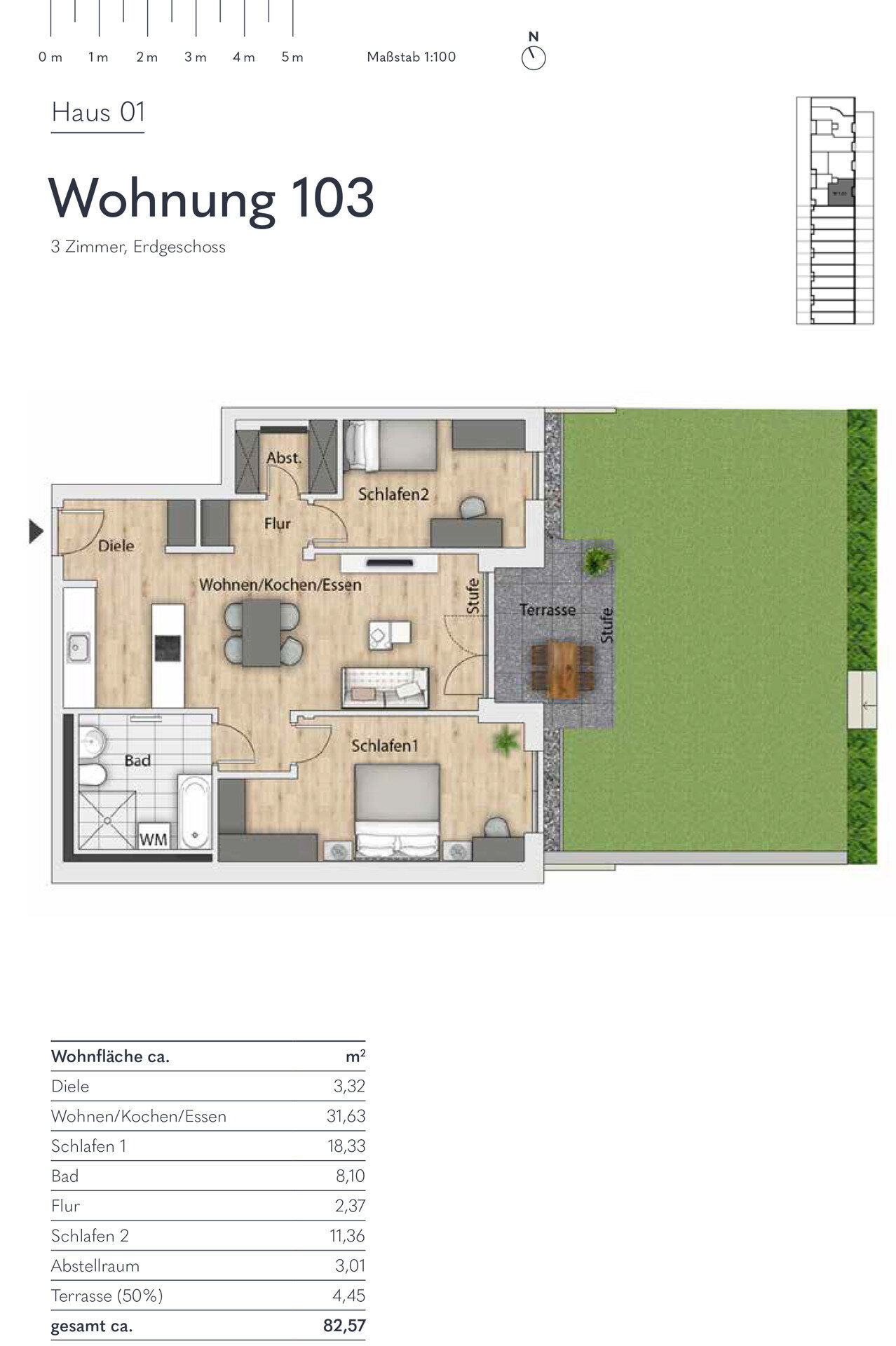 Wohnung zum Kauf provisionsfrei 669.000 € 3 Zimmer 82,6 m²<br/>Wohnfläche 1.<br/>Geschoss Dürneck Freising 85354