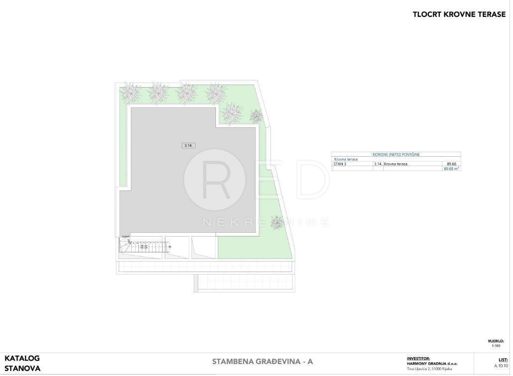 Wohnung zum Kauf 1.230.000 € 4 Zimmer 251 m²<br/>Wohnfläche 2.<br/>Geschoss Krk center