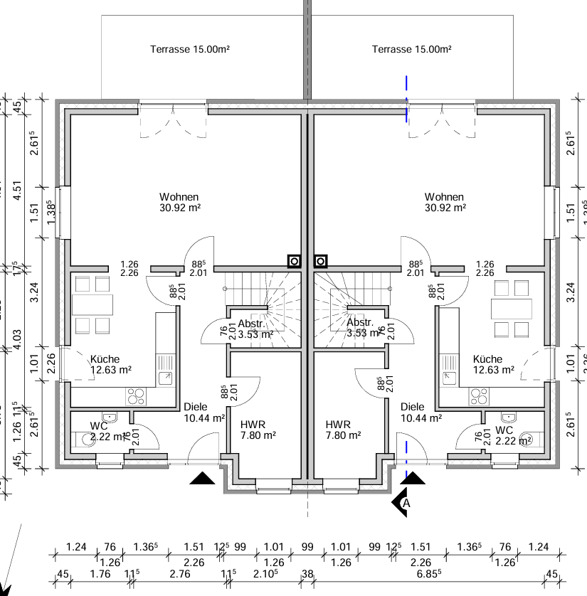 Doppelhaushälfte zur Miete 1.500 € 4 Zimmer 128 m²<br/>Wohnfläche 01.01.2025<br/>Verfügbarkeit Bleckede Bleckede 21354