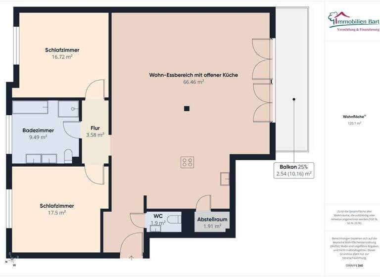 Wohnung zum Kauf 579.800 € 3 Zimmer 120 m² Palzem 54439