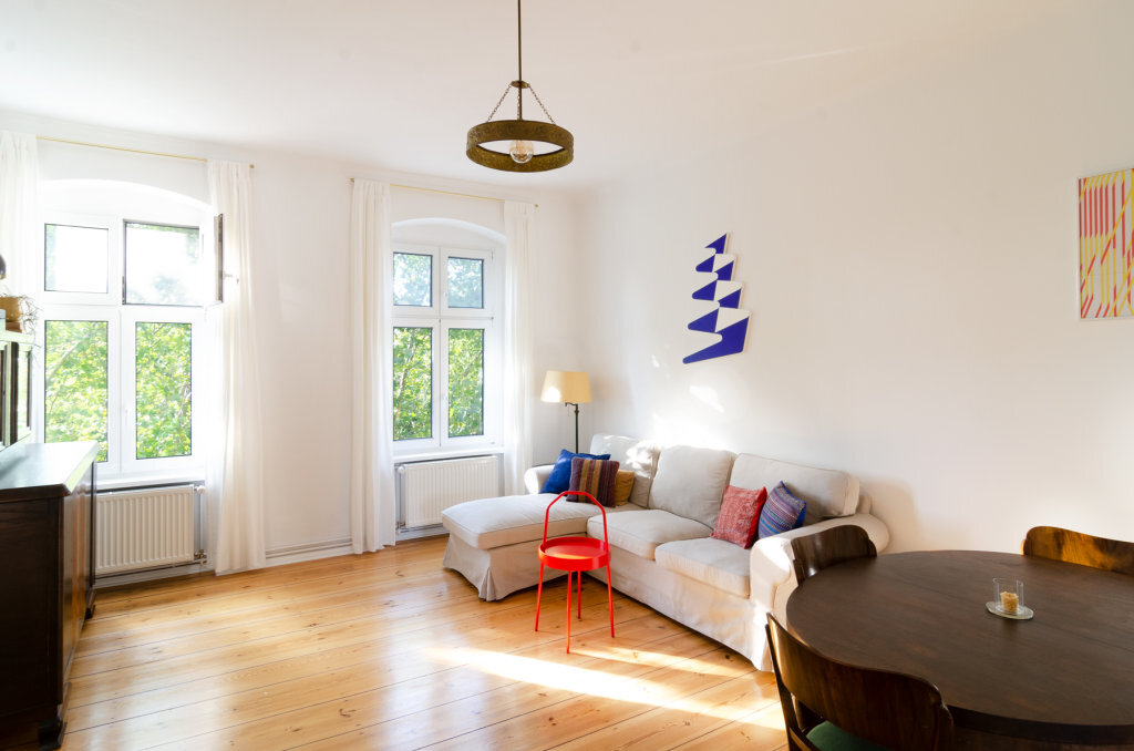 Wohnung zur Miete Wohnen auf Zeit 2.200 € 3 Zimmer 95 m²<br/>Wohnfläche ab sofort<br/>Verfügbarkeit Grimmstraße Kreuzberg Berlin 10967