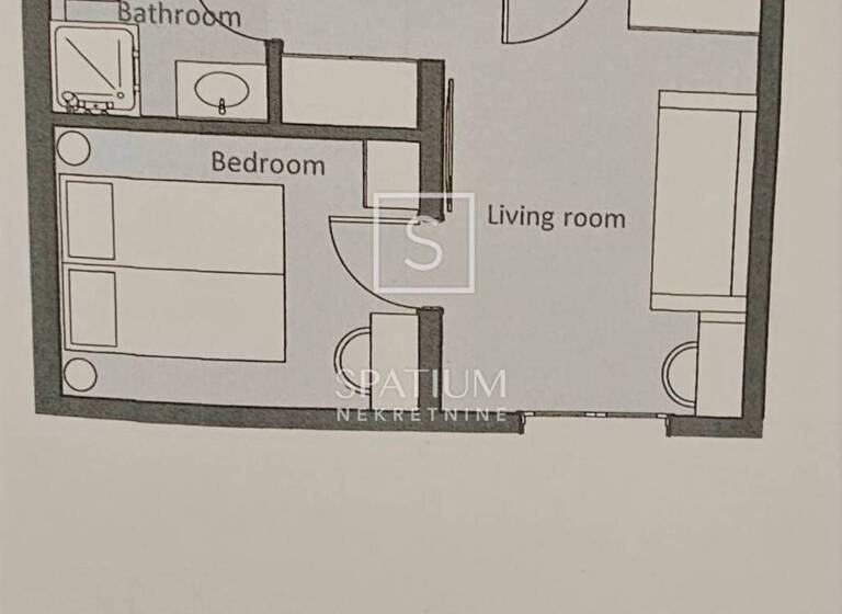 Wohnung zum Kauf 162.000 € 2 Zimmer 24 m² 1. Geschoss Crikvenica Centar