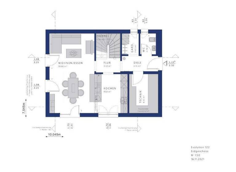 Einfamilienhaus zum Kauf 388.223 € 4 Zimmer 122 m² 591 m² Grundstück Pößneck,Stadt Pößneck 07381
