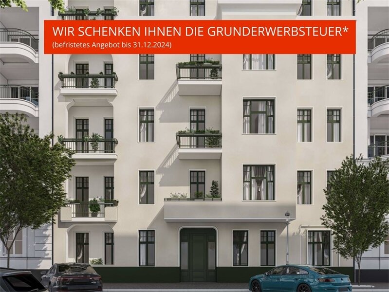 Wohnung zum Kauf 585.000 € 4 Zimmer 86,5 m²<br/>Wohnfläche EG<br/>Geschoss ab sofort<br/>Verfügbarkeit Friedbergstr. 28 Charlottenburg Berlin 14057