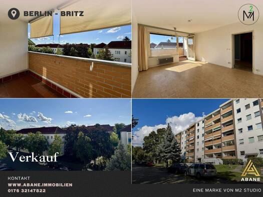 Wohnung zum Kauf 259.000 € 2 Zimmer 60,7 m² 3. Geschoss Britz Berlin 12347