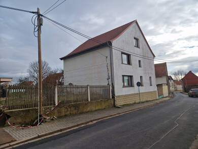 Einfamilienhaus zum Kauf 115.000 € 10 Zimmer 170 m² 630 m² Grundstück Ettenhausen a d Nesse Hörselberg-Hainich 99820