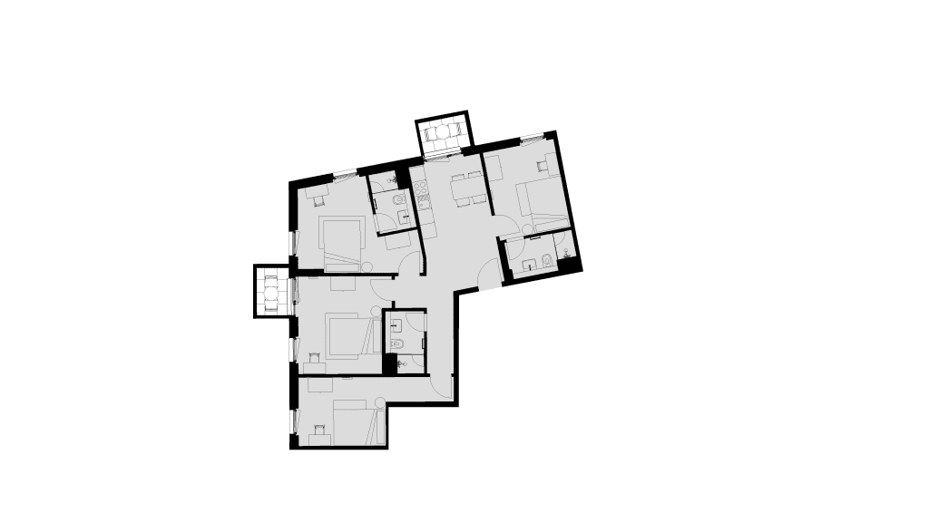 Wohnung zur Miete Wohnen auf Zeit 630 € 4 Zimmer 15 m²<br/>Wohnfläche 06.01.2025<br/>Verfügbarkeit Berliner Straße 22 Zentrum - Nord Leipzig 4105