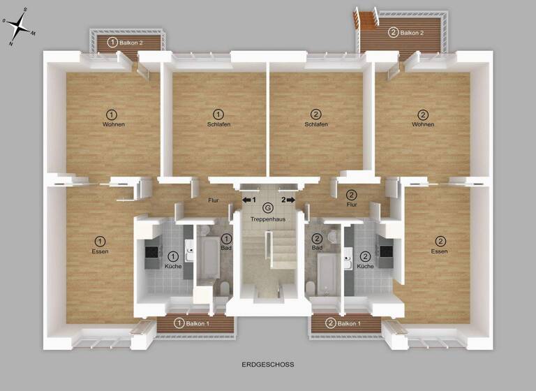 Einfamilienhaus zum Kauf 1.700.000 € 20 Zimmer 618,1 m² 506 m² Grundstück frei ab sofort Parkstraße 4 Kröpeliner Tor-Vorstadt Rostock 18057