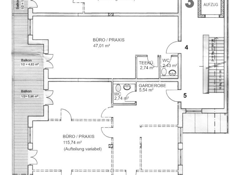 Büro zur Miete 795 € 81,2 m² Bürofläche teilbar ab 81,2 m² Steinbach Wackersberg 83646