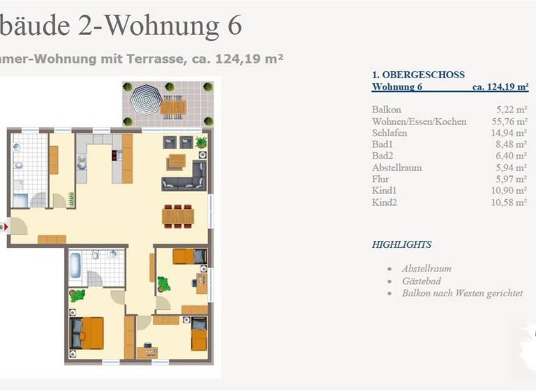 Wohnung zur Miete 2.100 € 4 Zimmer 124 m² 1. Geschoss frei ab 01.09.2026 Lauf 91207