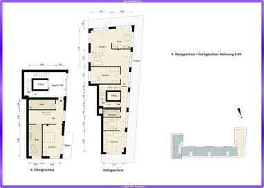 Wohnung zum Kauf 1.519.000 € 4 Zimmer 189,6 m² 4. Geschoss Friedrichshain Berlin 10243