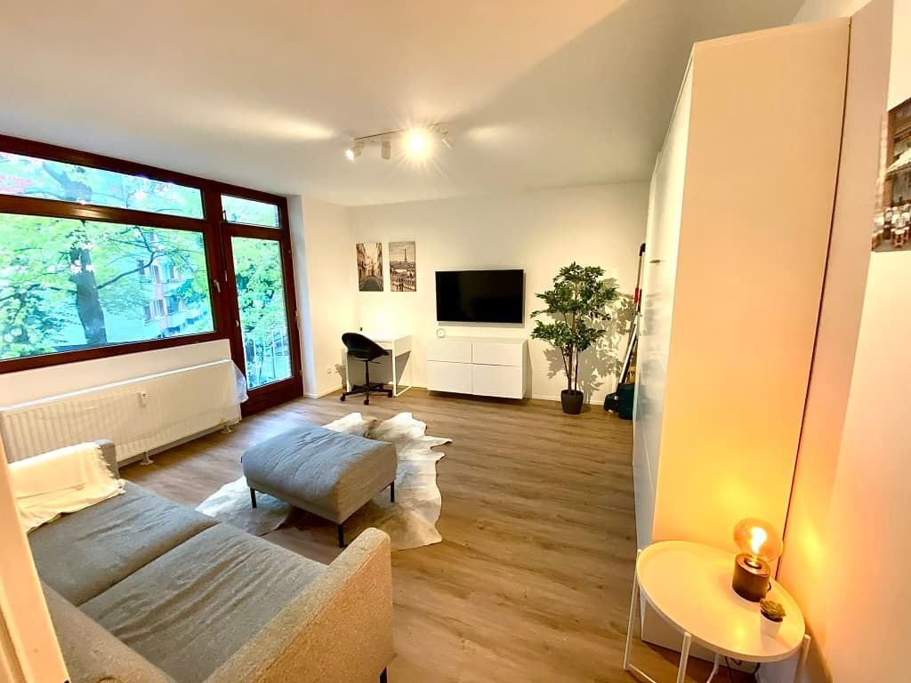 Wohnung zur Miete Wohnen auf Zeit 1.790 € 1 Zimmer 26 m²<br/>Wohnfläche ab sofort<br/>Verfügbarkeit Grelckstraße Lokstedt Hamburg 22529