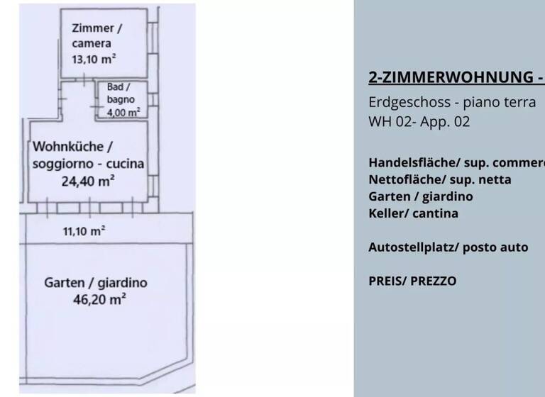 Studio zum Kauf 255.000 € 2 Zimmer 60 m² Jenesien 39050