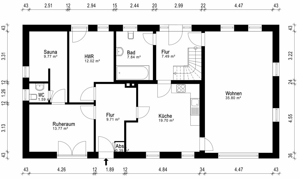 Einfamilienhaus zum Kauf 399.000 € 6 Zimmer 198,8 m²<br/>Wohnfläche 2.138 m²<br/>Grundstück Klixbüll 25899