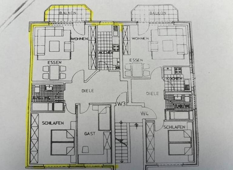 Wohnung zum Kauf 189.900 € 3 Zimmer 76 m²<br/>Wohnfläche Rumeln-Kaldenhausen Duisburg 47239
