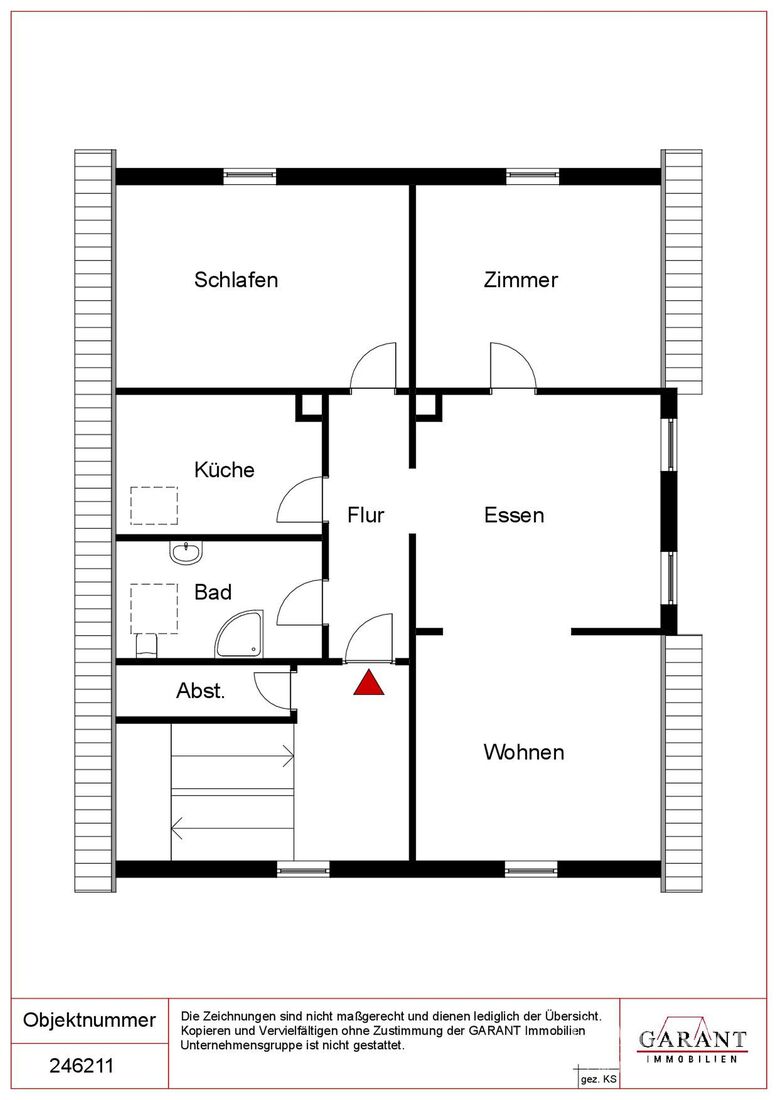 Wohnung zum Kauf 189.000 € 3,5 Zimmer 78 m²<br/>Wohnfläche 2.<br/>Geschoss Göppingen - Stadtzentrum Göppingen 73033