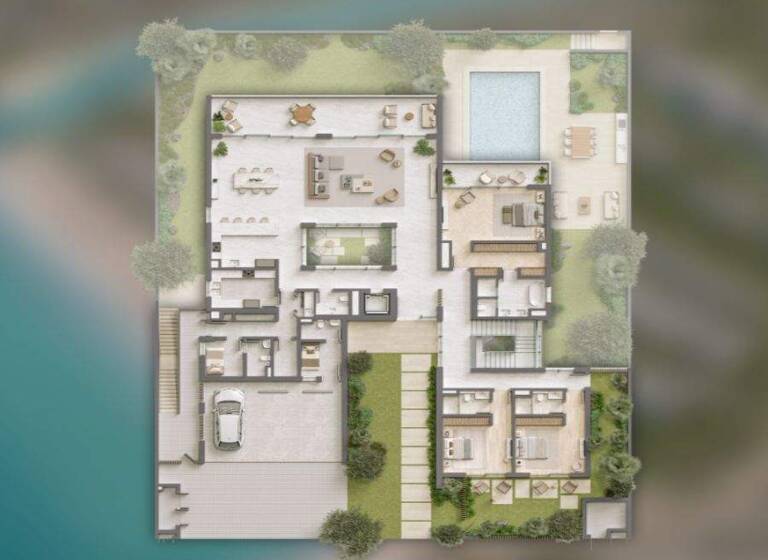 Villa zum Kauf - Erstbezug provisionsfrei 7.406.848 € 7 Zimmer 955 m² 1.073 m² Grundstück Lane 1102 Dubai