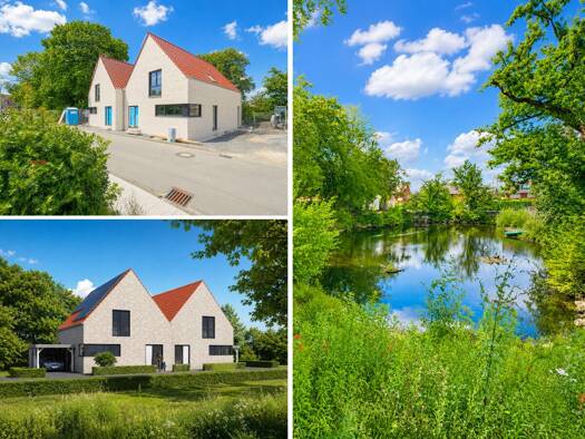 Doppelhaushälfte zur Miete - Erstbezug 2.200 € 4 Zimmer 138 m² 3.000 m² Grundstück Albachten Münster / Albachten 48163