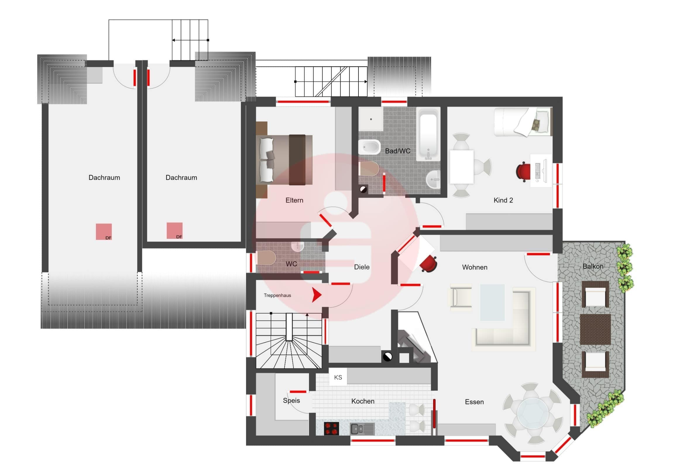 Mehrfamilienhaus zum Kauf 719.000 € 8 Zimmer 275 m²<br/>Wohnfläche 652 m²<br/>Grundstück Großkötz Kötz 89359