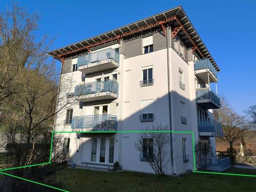 Terrassenwohnung zum Kauf 220.000 € 2 Zimmer 51,8 m² EG Wörth Wörth an der Donau 93086