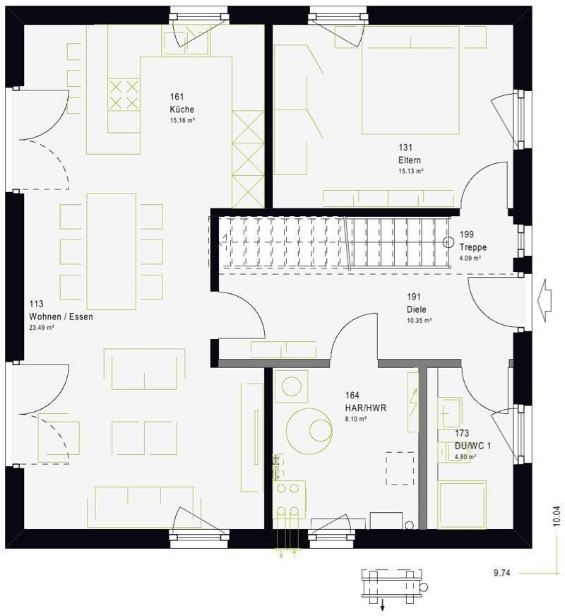 Einfamilienhaus zum Kauf provisionsfrei 309.000 € 5 Zimmer 150 m²<br/>Wohnfläche 410 m²<br/>Grundstück Bad Herrenalb Bad Herrenalb 76332