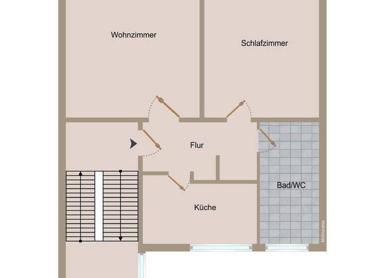 Wohnung zum Kauf 169.000 € 2 Zimmer 60 m² 2. Geschoss Lustheide Bergisch Gladbach / Lustheide 51427