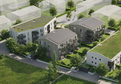 Wohnung zum Kauf - Neubau provisionsfrei 455.000 € 3 Zimmer 78 m² 2. Geschoss Offnadinger Straße 4 Kirchhofen Ehrenkirchen 79238
